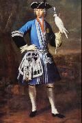 Peter Jakob Horemans Portrait of Clemens August as Falconer Germany oil painting artist
